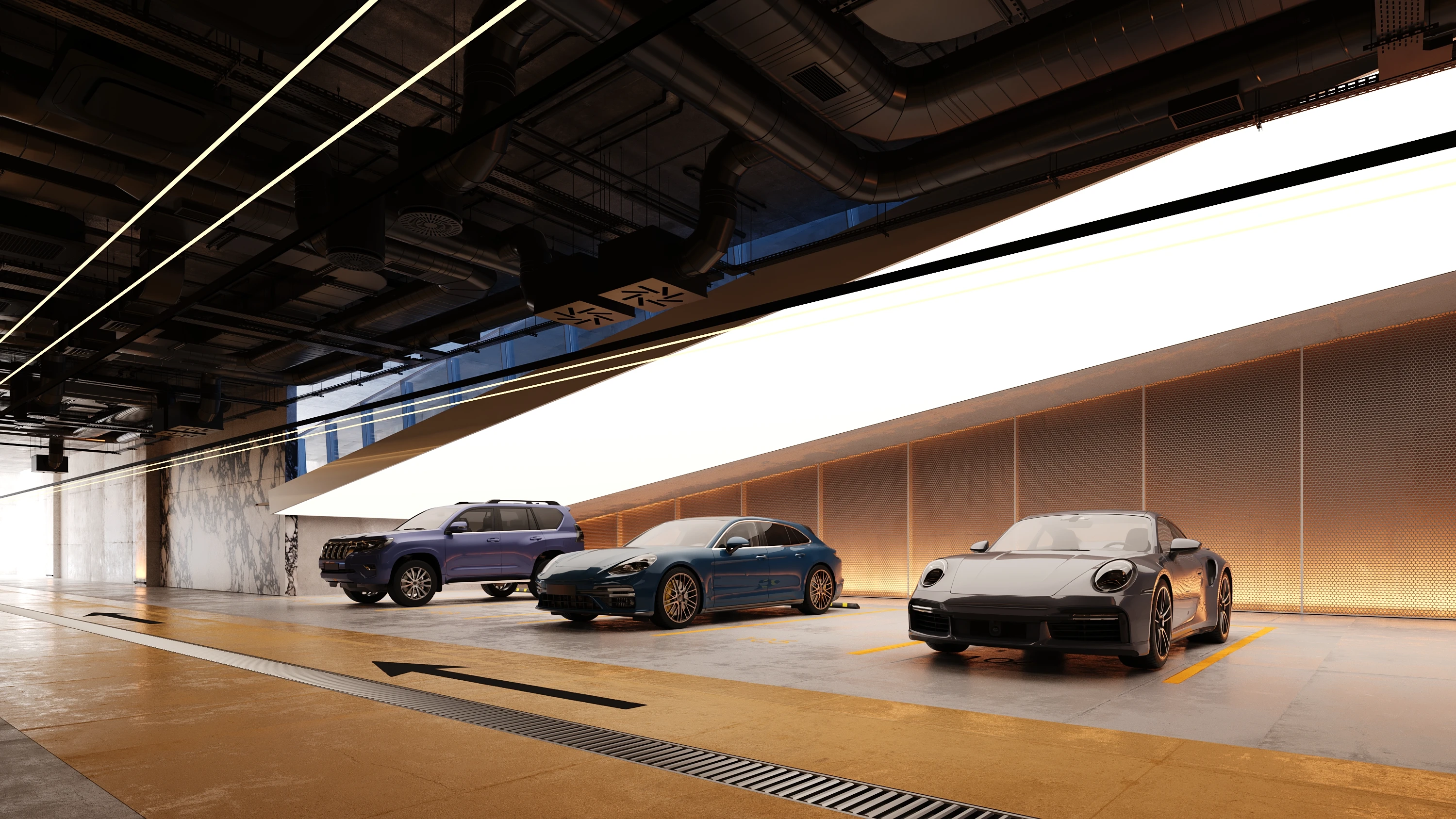 Residence Parking, Dubai — 2